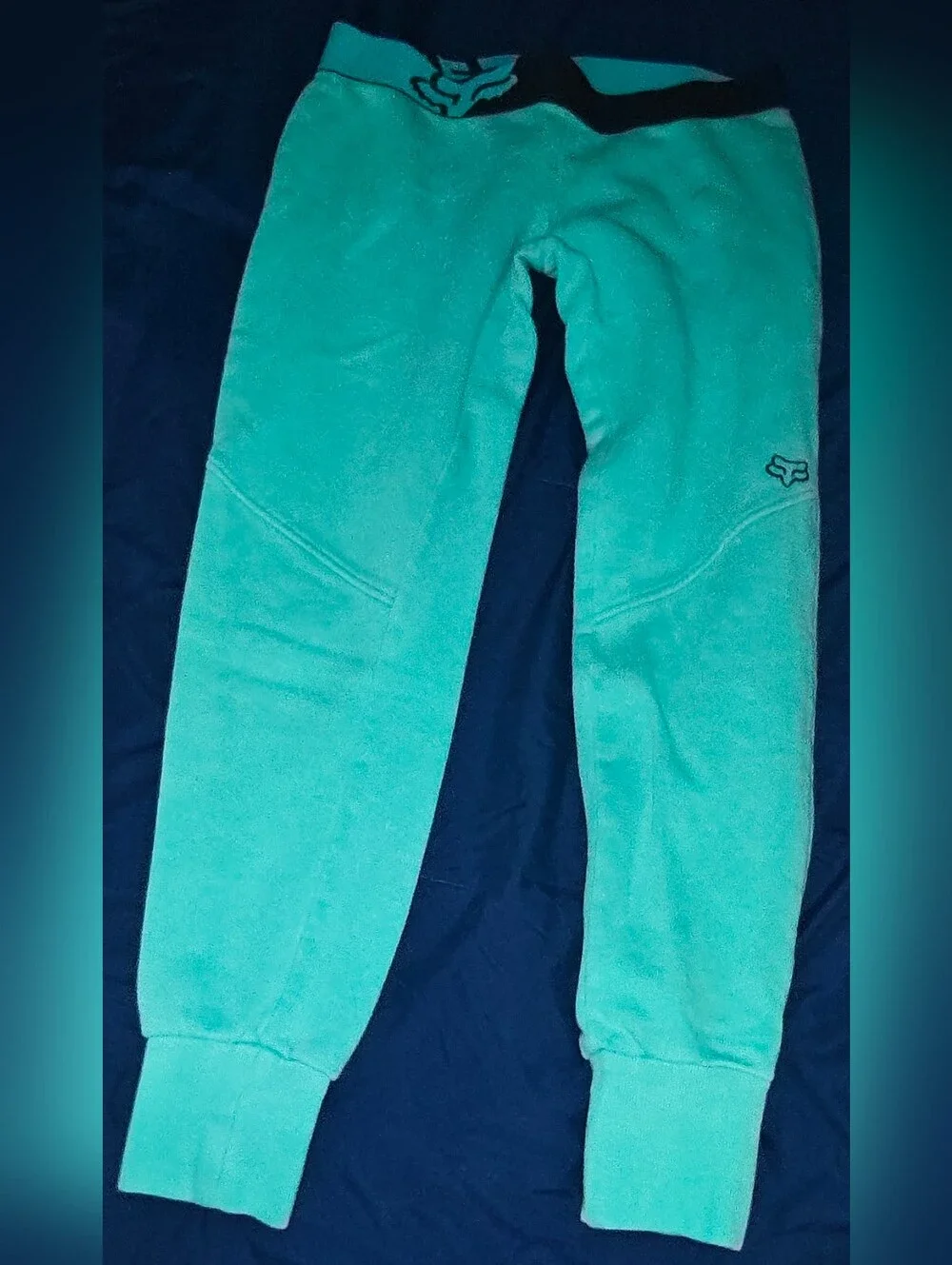 Fox Womens Turquoise Jogger Sweatpants